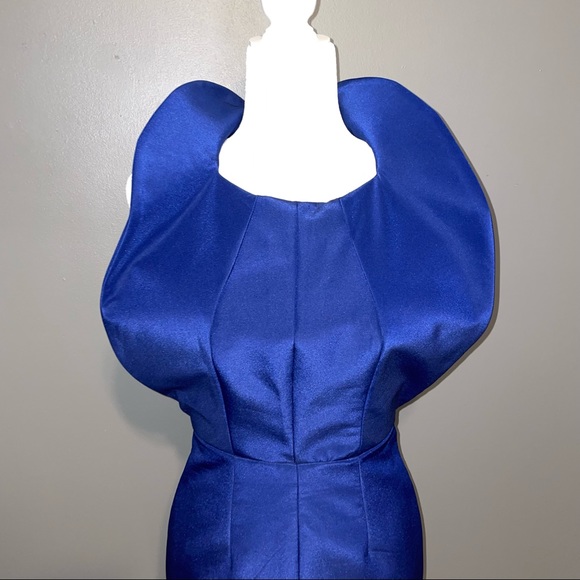 Finders Keepers Blue Cocktail Mini Dress - Picture 6 of 9